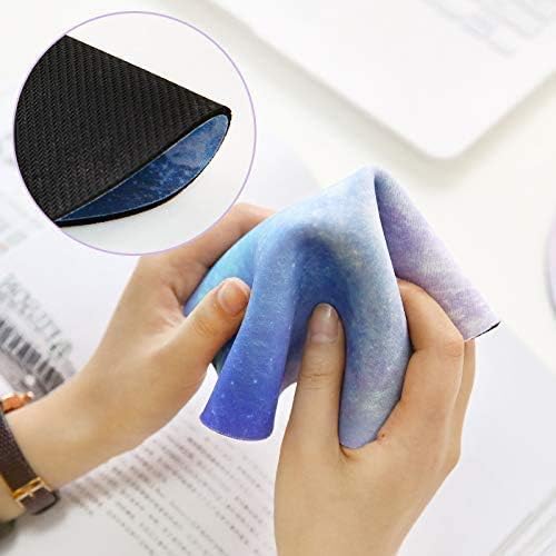 Mouse Pad Black White Polka Dot, Round Mousepad, Non-Slip Rubber Base Mouse Mat - Image 5