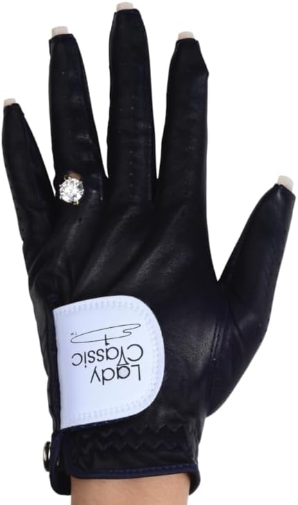 Women’s Left for Right Handed Golfers Golf Glove for Nails and Rings | Contour by LadyClassic