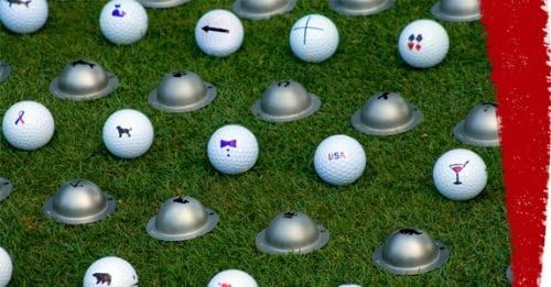 Tin Cup Golf Ball Marker Stencil - Image 2
