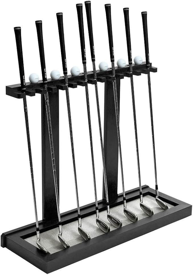 Premium Wooden Club Display Rack | 14 Club Capacity | Perfect by EurekaGolfProducts