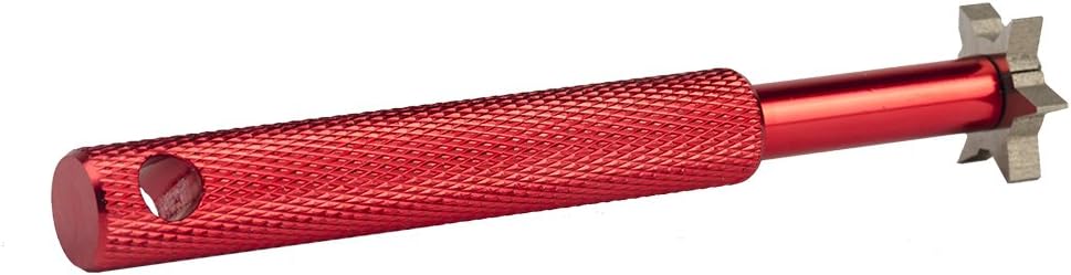 HIFROM Groove Sharpener with 6 Heads - Golf Club Groove Sharpener Re-Grooving Tool and Cleaner for All Irons Pitching Sand Lob Gap and Approach Wedges and Utility Clubs ¡