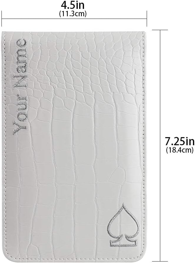 Craftsman Golf Crocodile Pattern Golf Scorecard Holder and Yardage Book Cover - Image 8