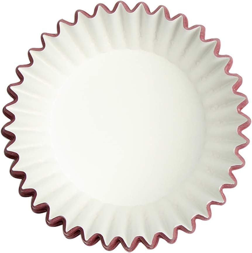 100Pcs Foil Cupcake Liners - Foil Baking Cups for Muffins, Wedding, Birthday, Baby Shower Parties (Orange)