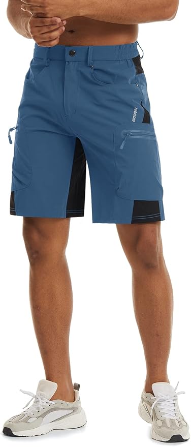 TACVASEN Men's Hiking Cargo Shorts 10" - Image 7