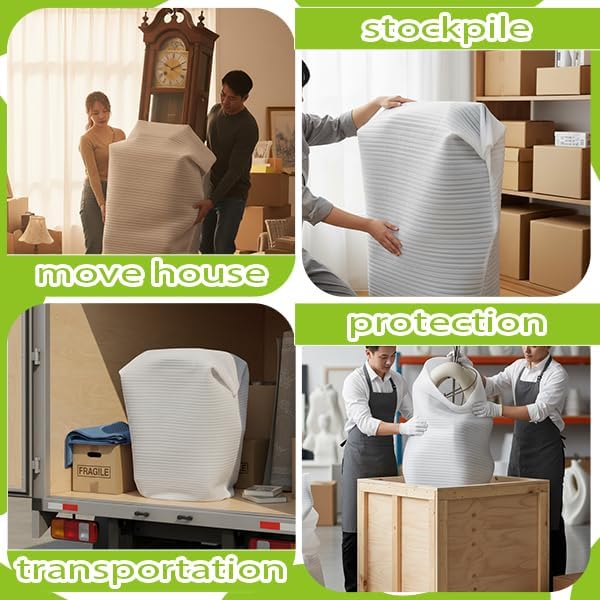 5 Pack 28x40in Cushion Foam Pouches Moving Packaging Supplies Shockproof - Image 7