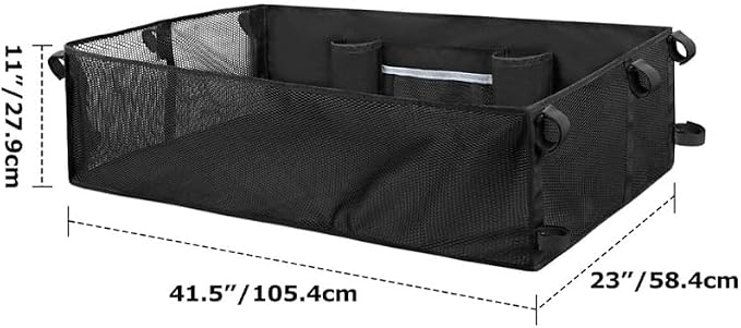 bangminda Universal Golf Cart Organizer, Mesh Storage Net - Image 5