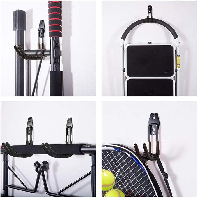 Garage Storage Utility Hooks,Garage Garden Tool Organizer,Steel Wall Mount Hooks - Image 8