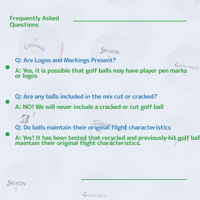 Clean Green Golf Balls Recycled & Used Golf Balls - Image 7