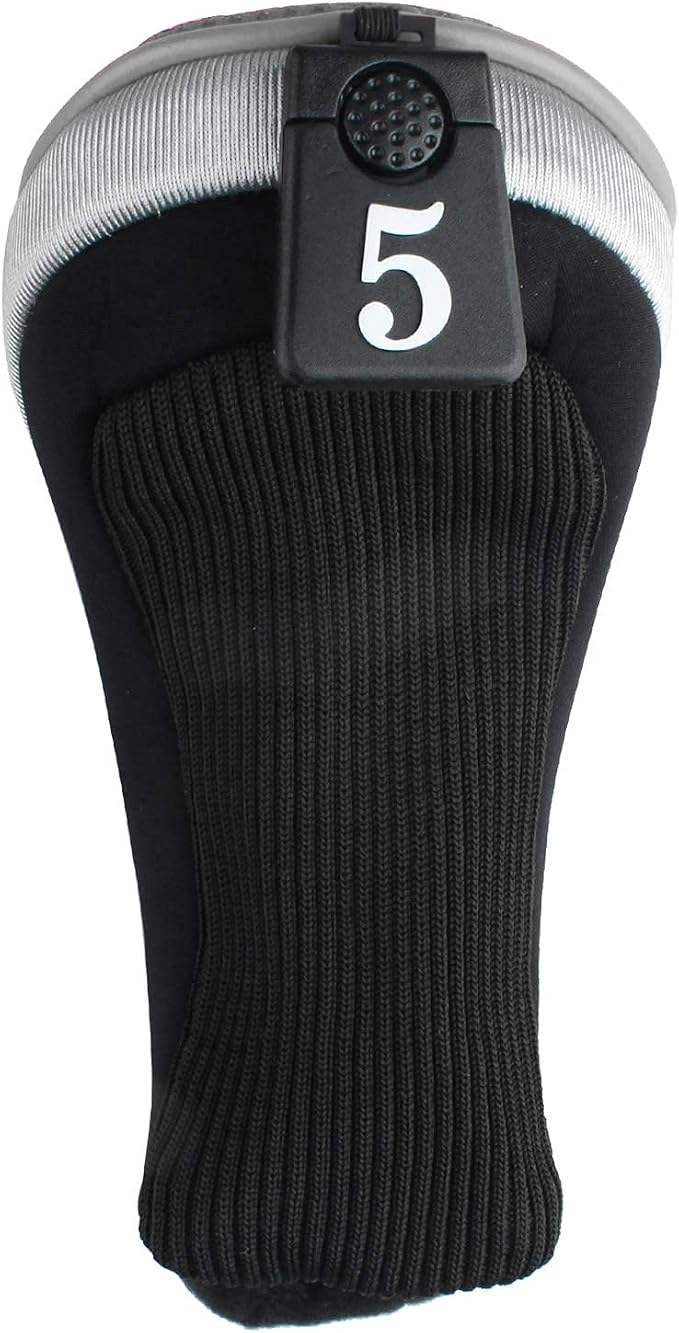 Andux 4pcs/Set Mesh Golf 460cc Driver Fairway Wood Club Head Covers Long Neck - Image 5