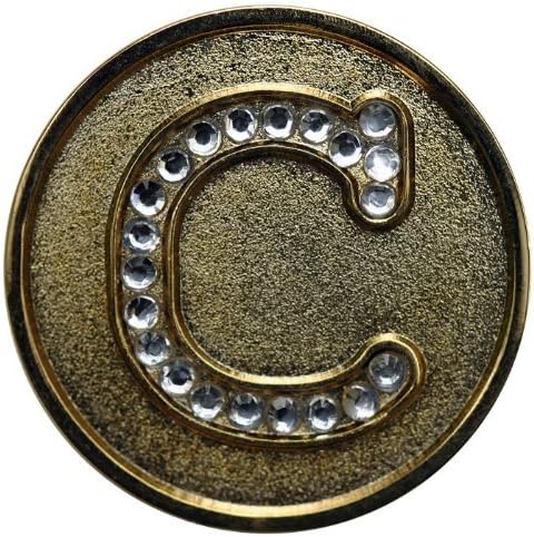 Monogram Initial Golf Ball Marker by Unknown