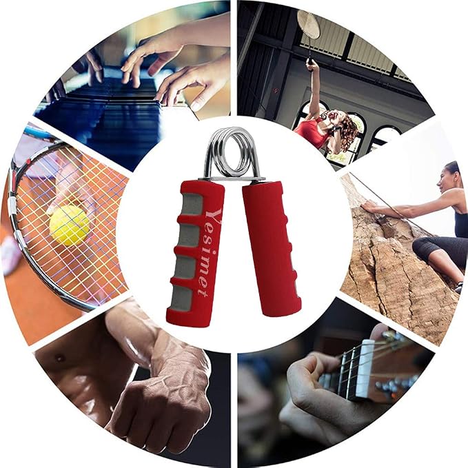 2 Pack Hand Grip Strengthener Set, Forearm Exerciser, Finger Gripper, Grip - Image 6