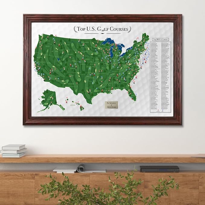 Push Pin Travel Maps Customizable Wall Art - Image 7