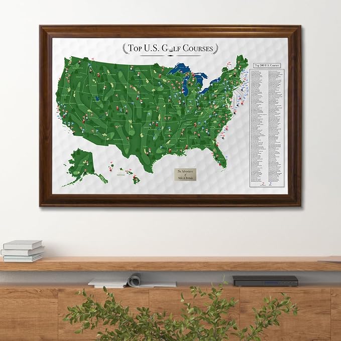 Push Pin Travel Maps Customizable Wall Art - Image 7