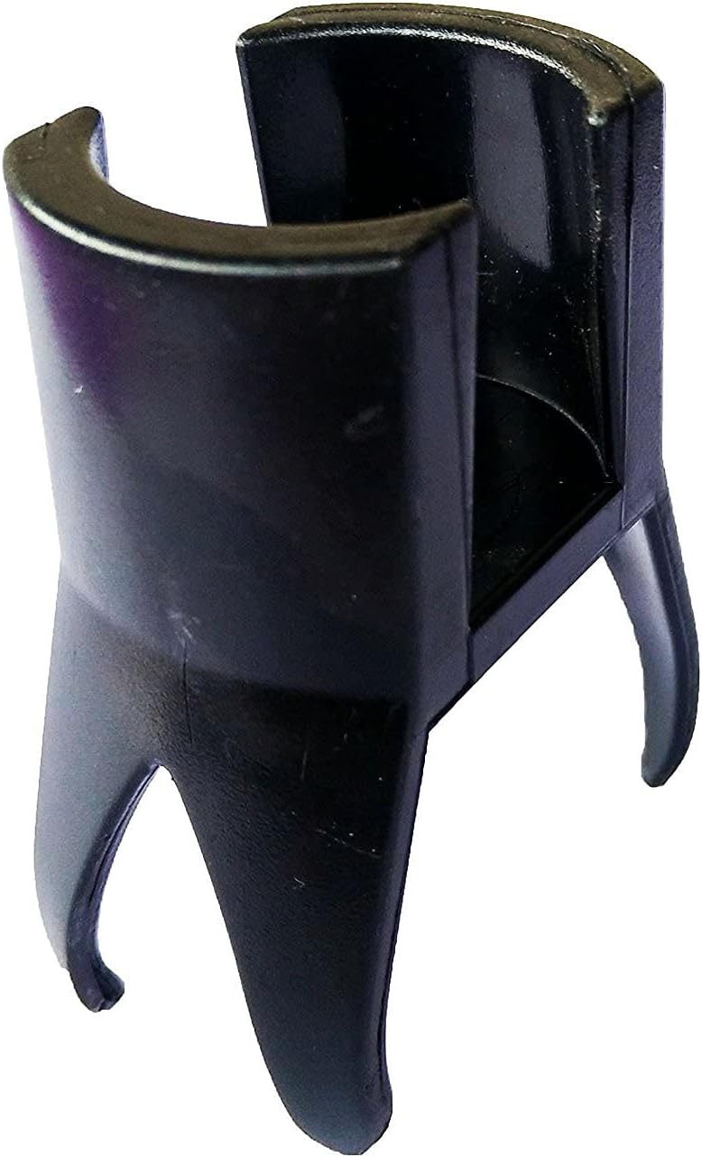 HISTAR 5Pcs Golf Ball Pick Up Retriever Putter Grip Finger Rubber Picker Tool Black