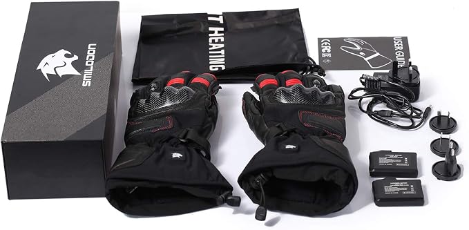 Smilodon Heated Gloves, Unisex Rechargeable Battery Powered Electric Heating - Image 7