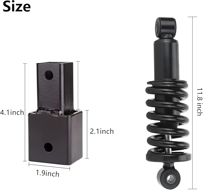 10L0L Golf Cart Heavy Duty Rear Shock Absorber Springs Fits - Image 7
