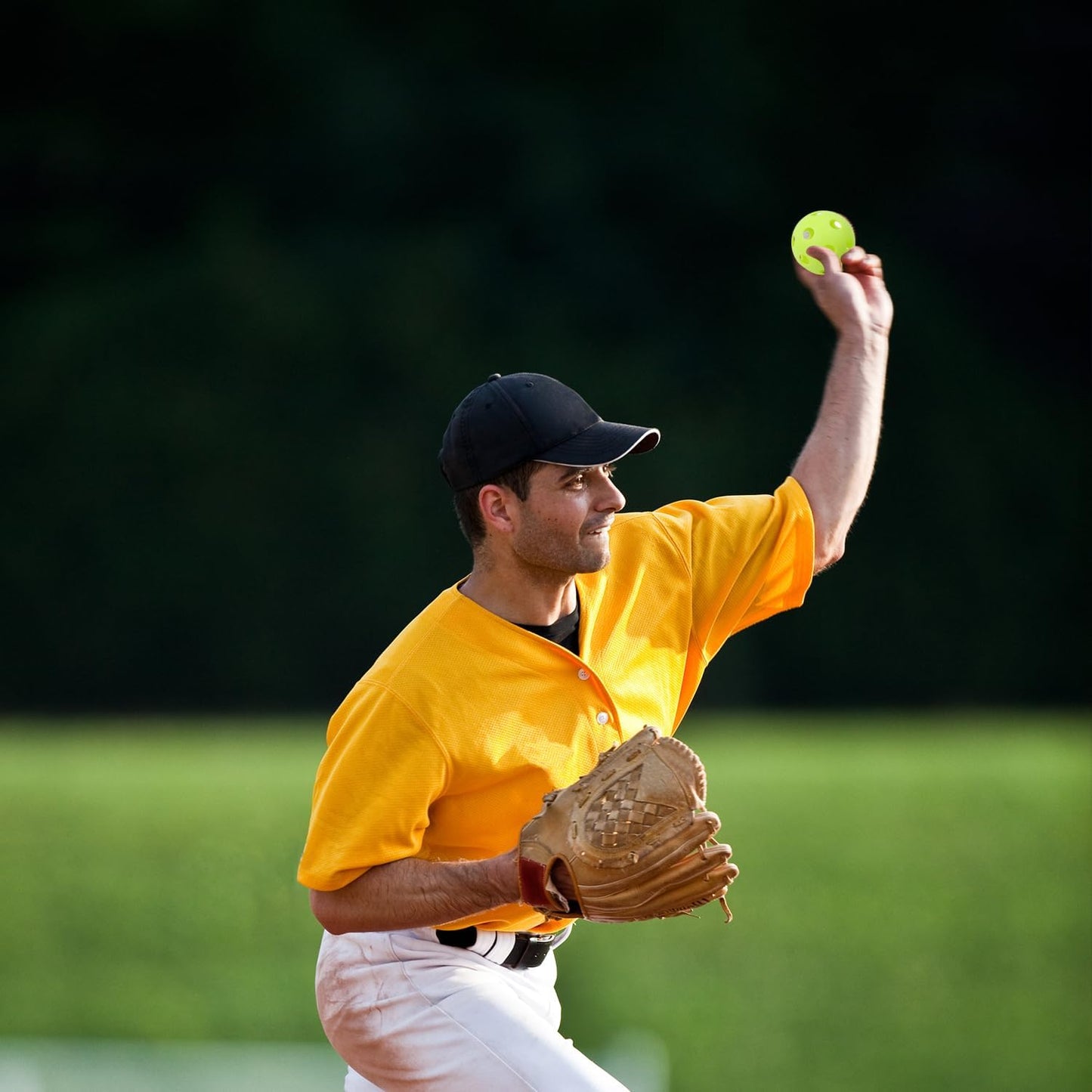 GSE Games & Sports Expert Practice Baseballs, Plastic Baseballs Training, Hollow Airflow Softballs for Pitching, Batting, Catching for All Skill Levels (Several Styles Available)