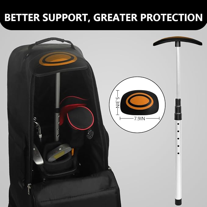 Golf Travel Bag Support System, Golf Club Travel Protection Kit - Image 6