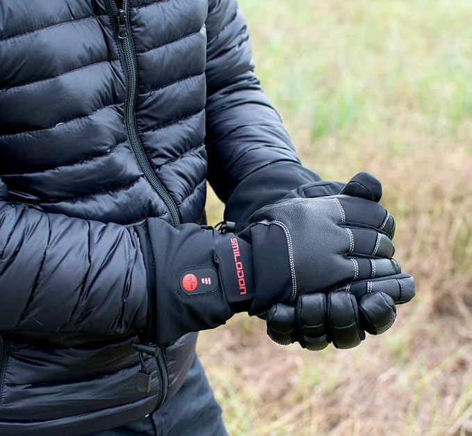 Smilodon Heated Gloves, Unisex Rechargeable Battery Powered Electric Heating - Image 6