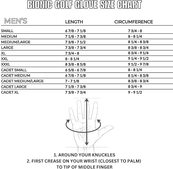 Bionic Men's StableGrip 2.0 Grey Golf Glove - Image 6