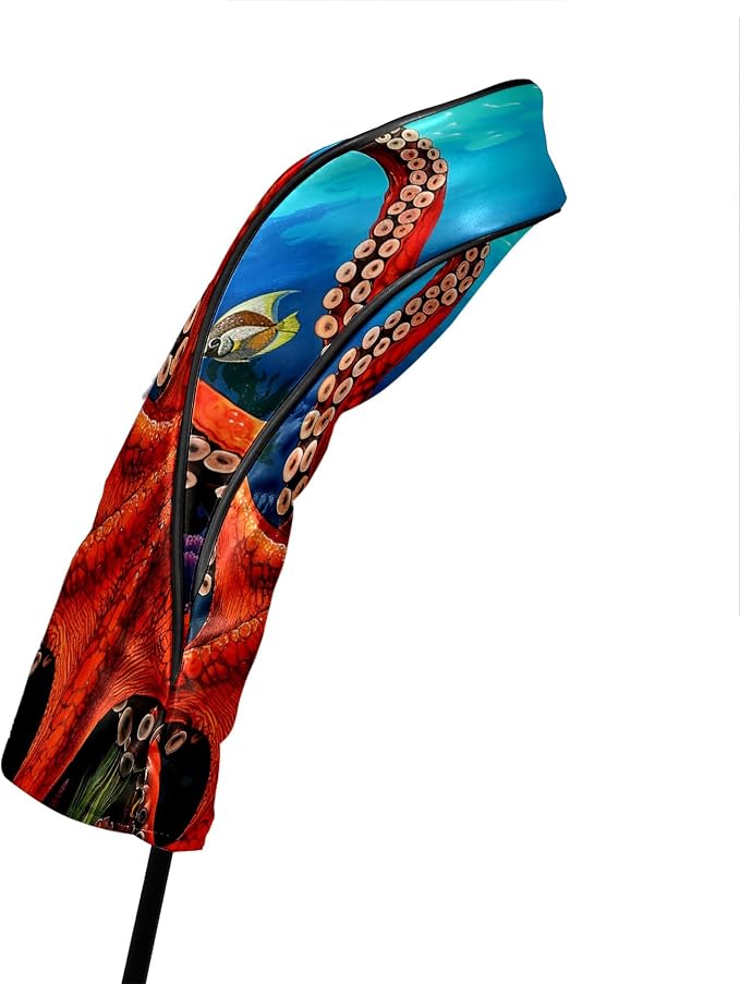 Golf Driver Head Covers Fairway Wood Headcovers, Premium Leather Golf Club - Image 9