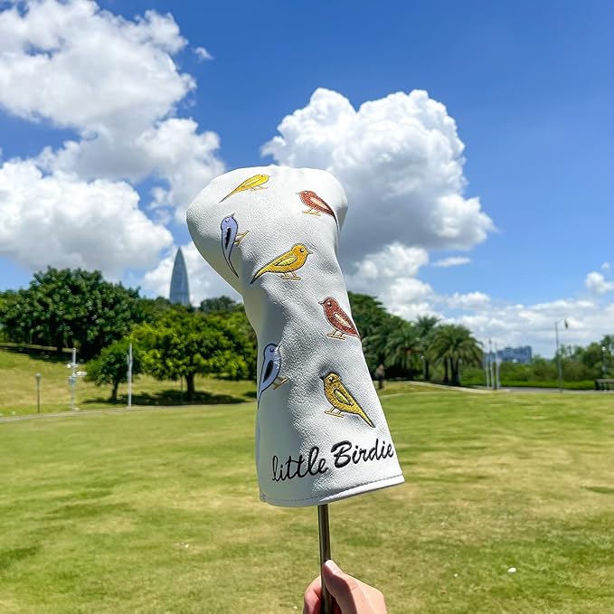 Golf Club Head Covers Birdie Driver Headcovers Fairway Wood Covers Hybrid Cover - Image 8