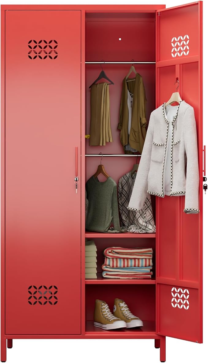 METAN 2 Door Metal Storage Lockers - Image 8