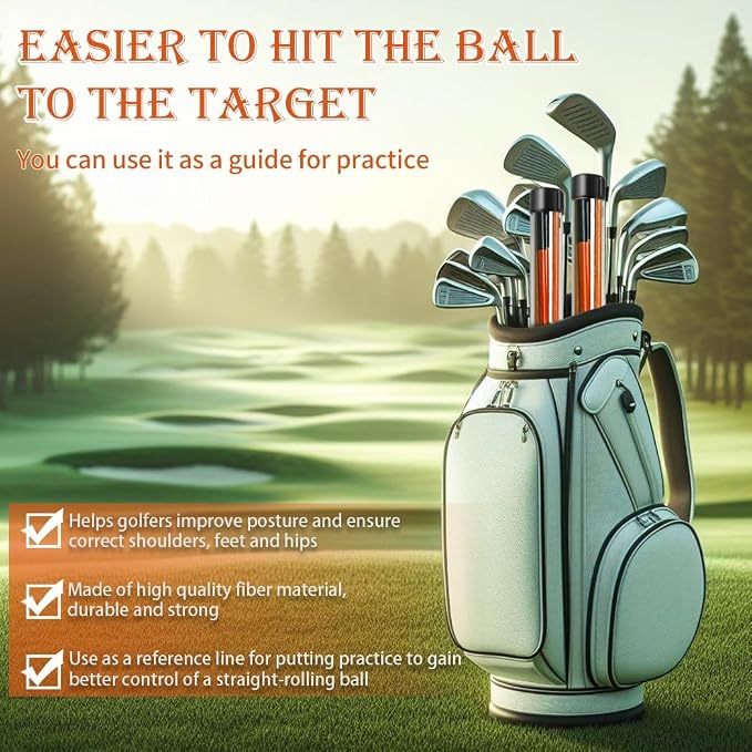 CAITON Golf Alignment Sticks 2 Sets - Image 7