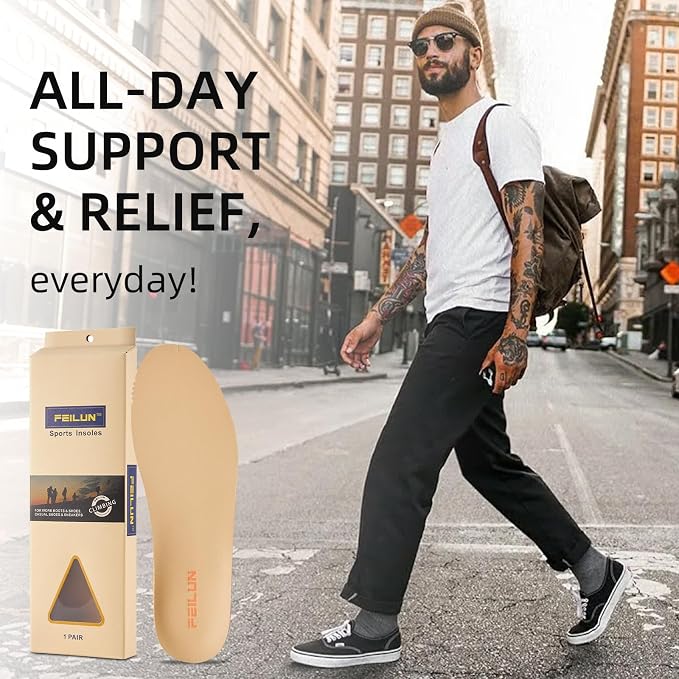 Shoe Inserts for Men and Womem Sport Shoe Insoles Memory Foam Insoles Excellent - Image 6