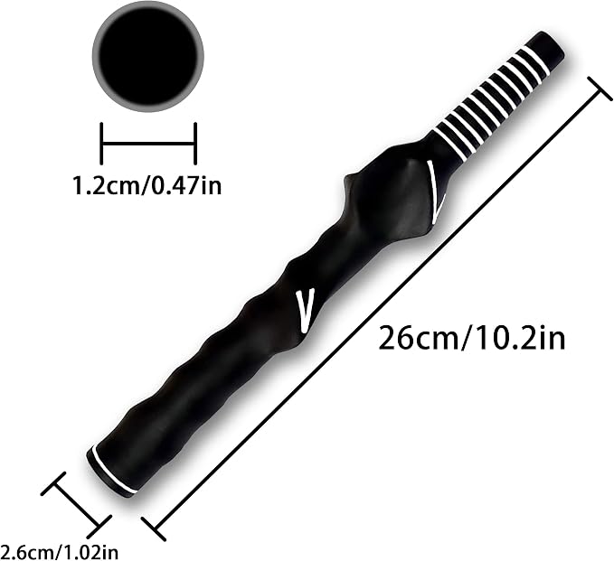 2Pcs Golf Swing Training Grip, Right-Handed Golf Club Grip Trainer, Help Kids - Image 7