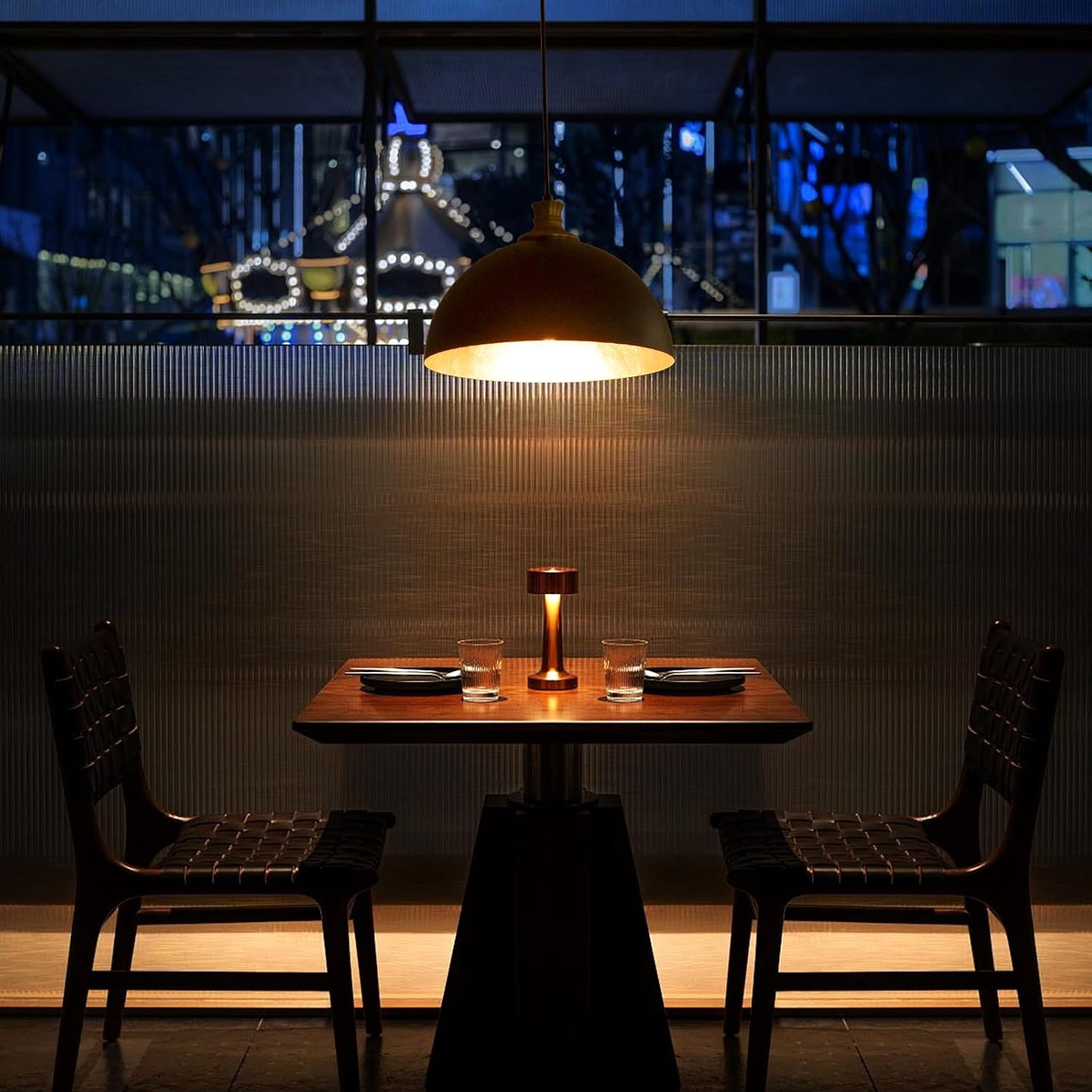 14.96" Black and Gold Pendant Light, Modern Dome Pendant Lights Kitchen Island Industrial Dome Light Fixture Hanging Lighting for Dining Room Living Room Bedroom Hallway Foyer.