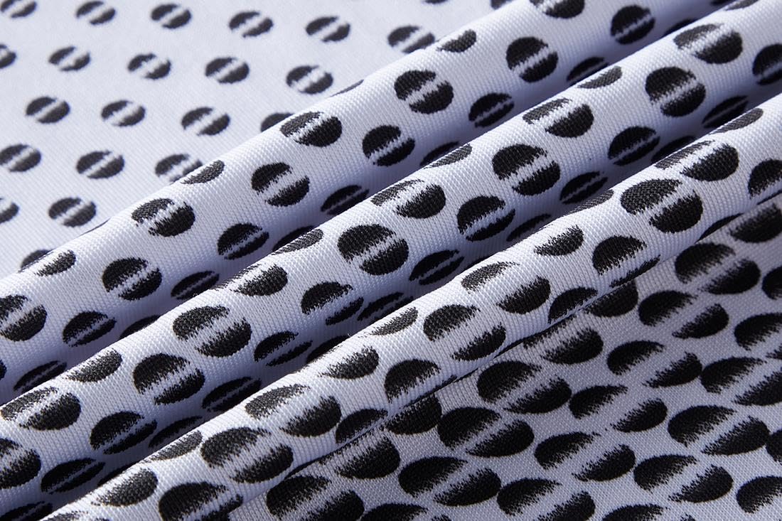 jeansian Men's Sport Outdoor Quick Dry Fit Short Sleeves Polo Tee Shirt Tshirt T-Shirt Tops Golf Tennis Bowling LSL195