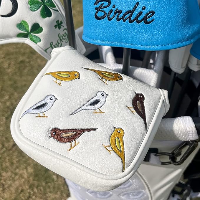 Golf Club Head Covers Birdie Driver Headcovers Fairway Wood Covers Hybrid Cover - Image 7