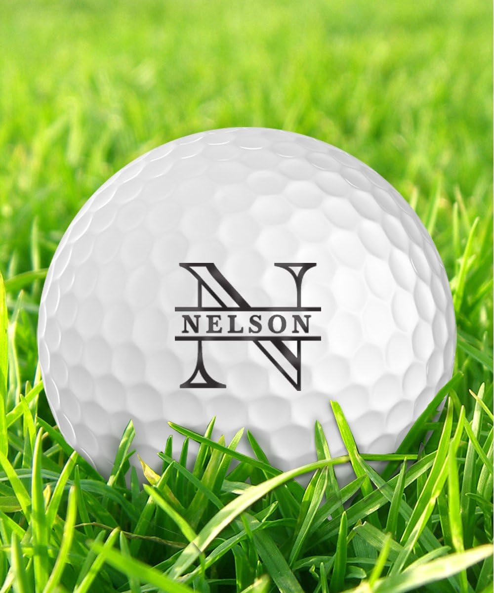 Infusion Personalized Logo Golf Balls - Custom Monogrammed (12 Balls)
