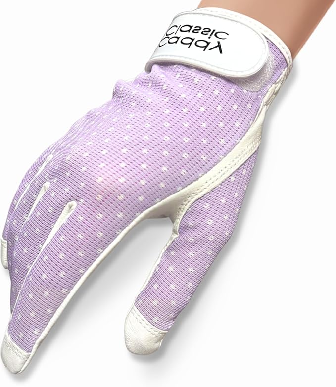 Caddy Classic Ladies Golf Glove Women | Various Stylish Mesh Design by Unknown