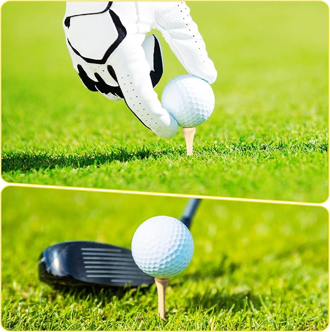 Vinsot Wood Golf Tees Bulk 3-1/4 Inch Unbreakable Long Colored Tall Golf Tees - Image 7