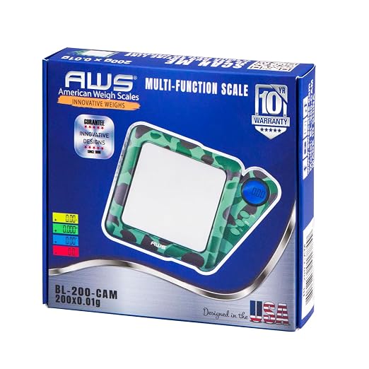 American Weigh Scales 200g x 0.01g Digital Pocket Scale 0.01g Accuracy-Blade - Image 7