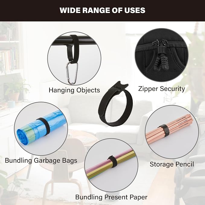 130PCS Reusable Cable Ties - Image 8
