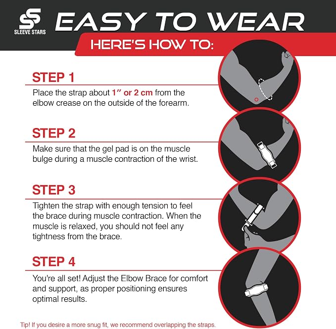 Sleeve Stars Tennis Elbow Brace - Image 8
