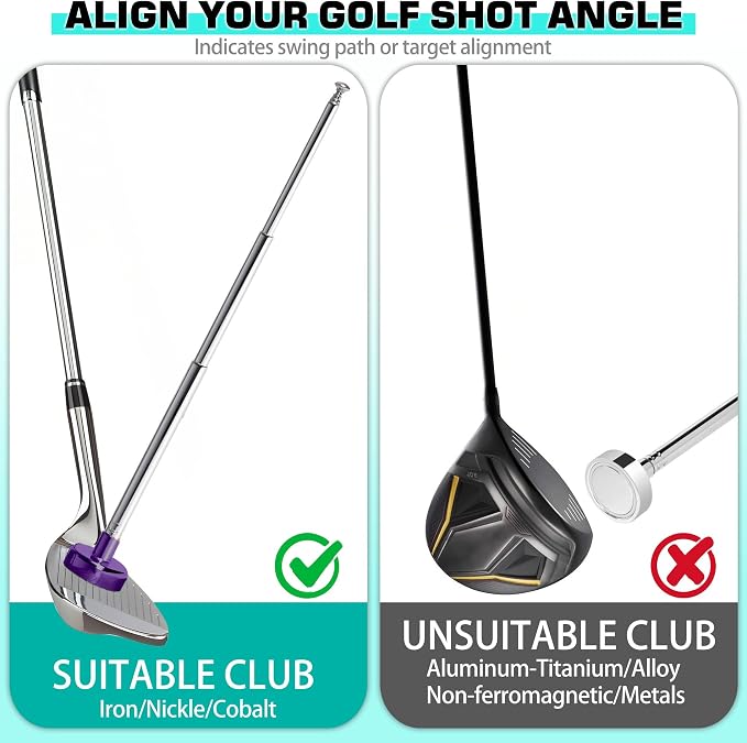 Golf Alignment Rods, 7 Length Adjustments - Image 7