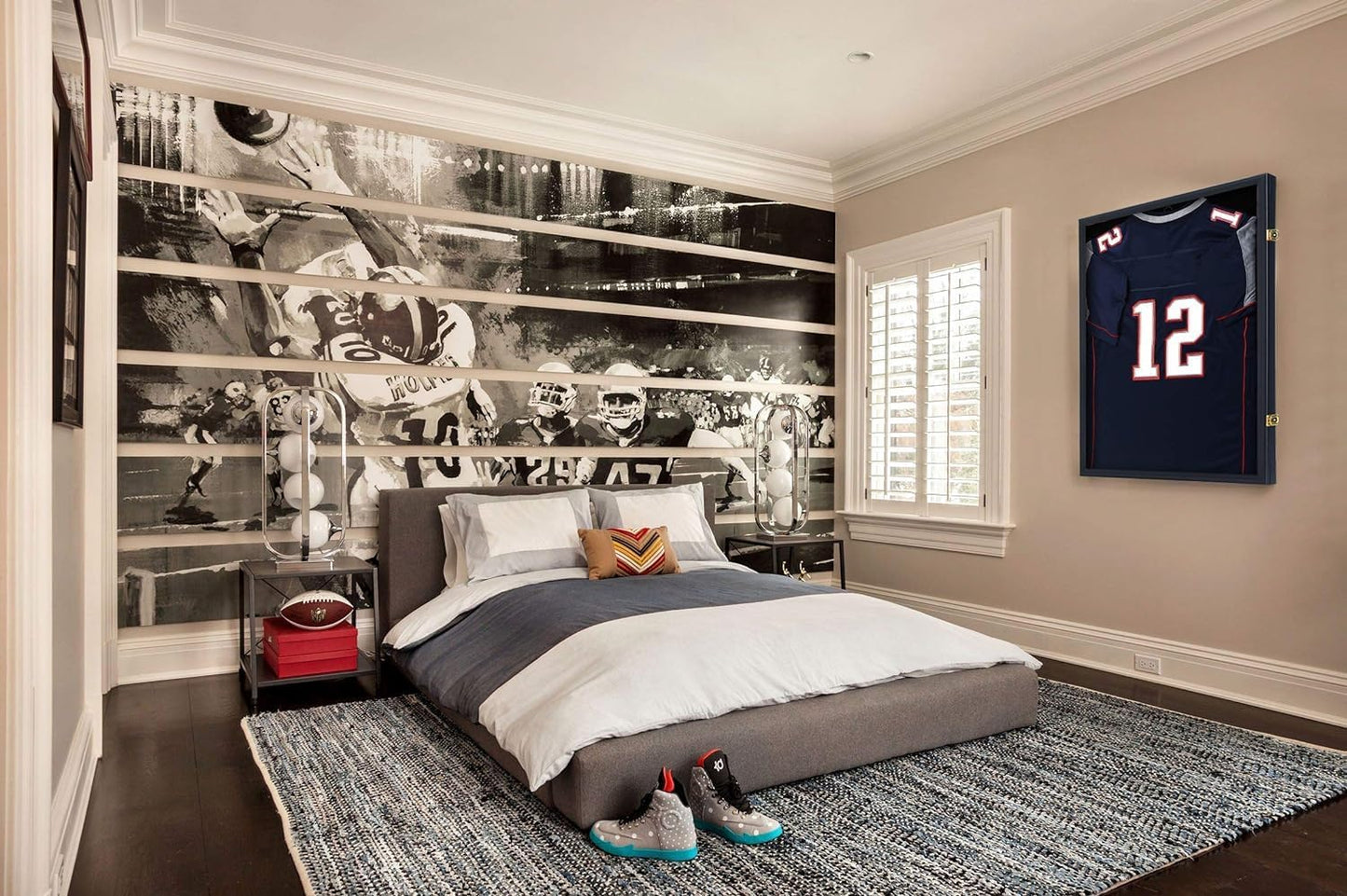 IHEIPYE Jersey Frame Display Case 3 Pack - Large Sport Jersey Shadow Box with UV Protection Acrylic for Baseball, Basketball, Football, Soccer, Hockey, Shirt and Uniform