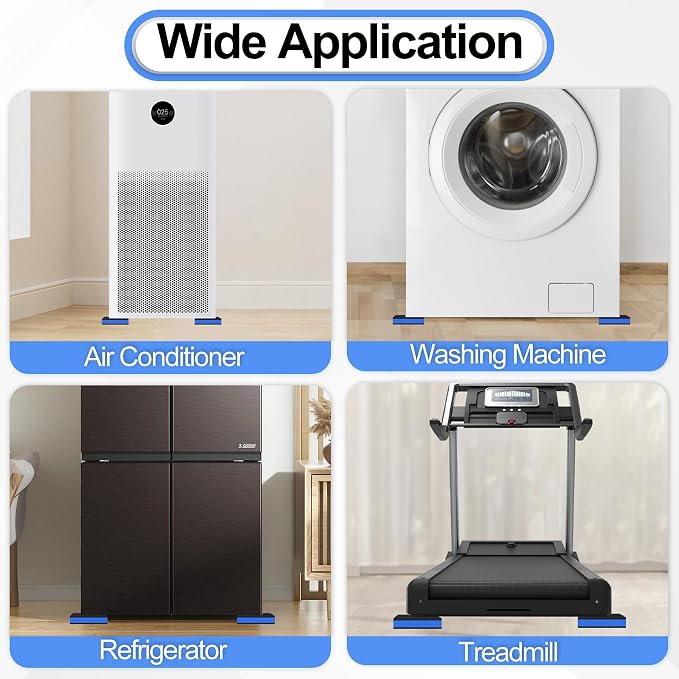 16 Pack Anti Vibration Pads for Washing Machine 4"x4"x7/8", Sound Isolation - Image 7