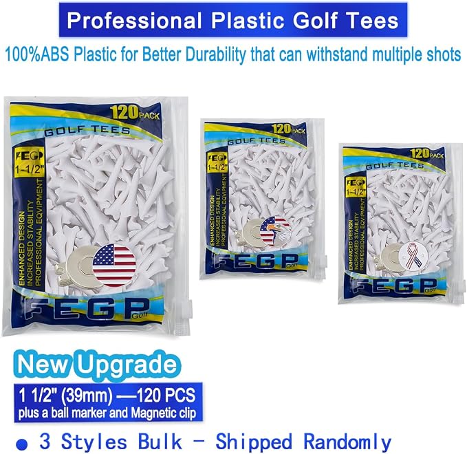 1 1/2'' Plastic Golf Tees – Short Tees - Image 7