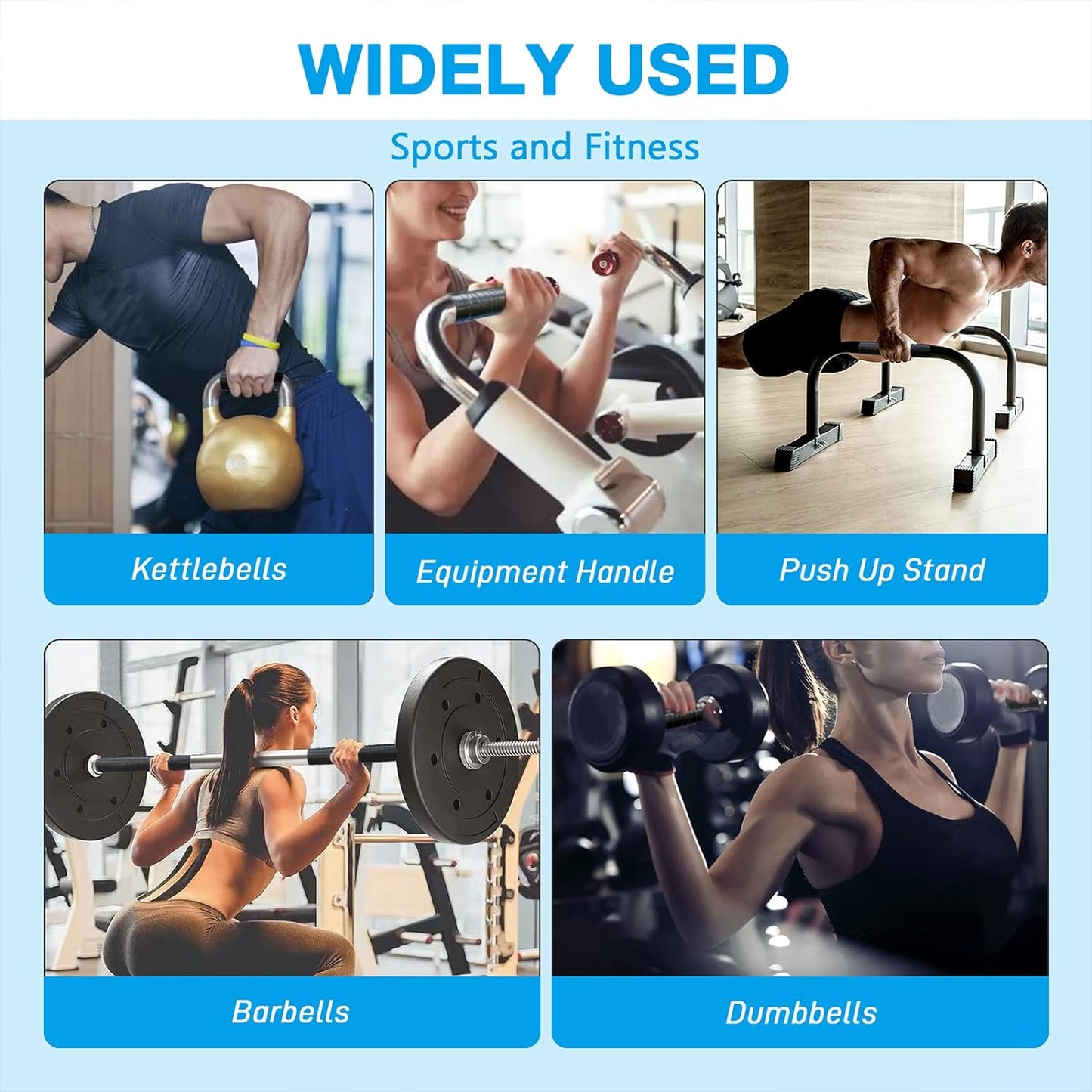 2 Rolls 1IN X 10FT Grip Tape,Silicone Tape for Handles,Self Fusing Silicone Grip Wrap for Fishing Pole,Racket,Pull Up Bar,No Adhesive,Black