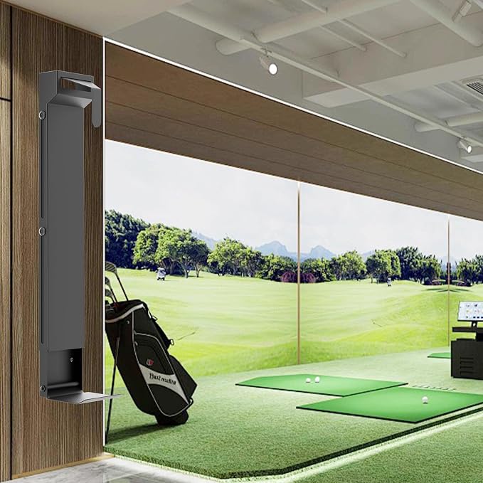 Tour-Grade Wall Mount Golf Bag Holder - Image 6