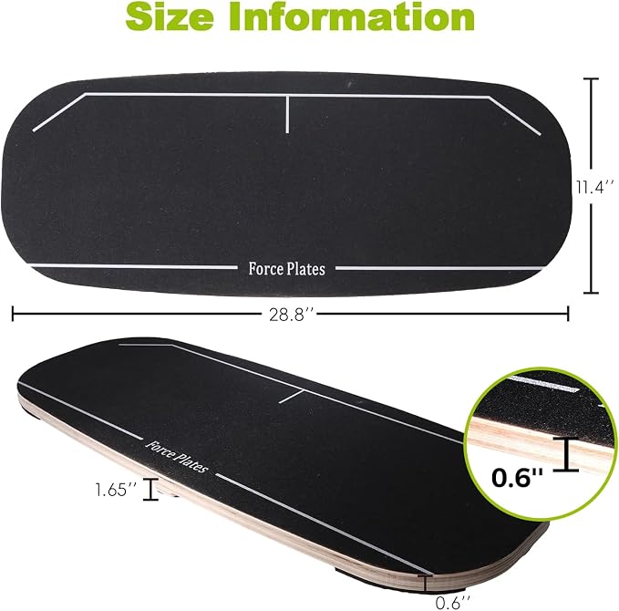 Janedream Golf Pressure Balance Board, Weight Shift Swing Trainer - Image 7