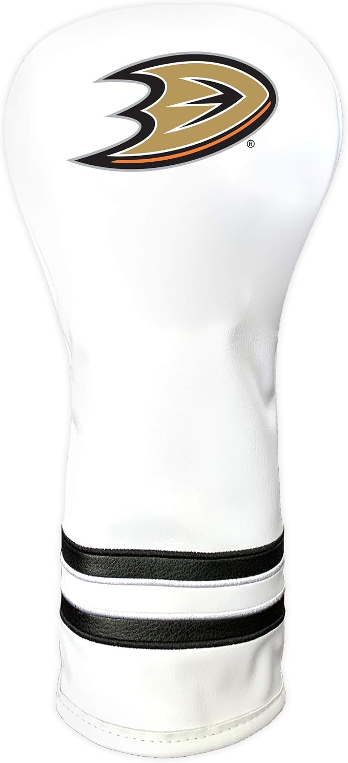 Team Golf NHL White Vintage Fairway Golf Club Headcover, Form Fitting Design by TeamGolf