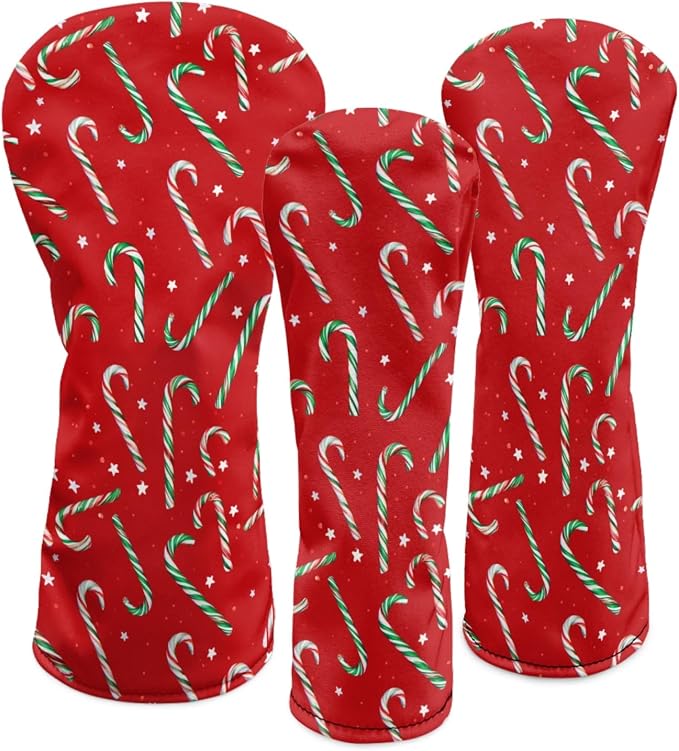 Golf Club Head Covers for Club Protective, Waterproof PU Leather Driver Fairway - Image 8