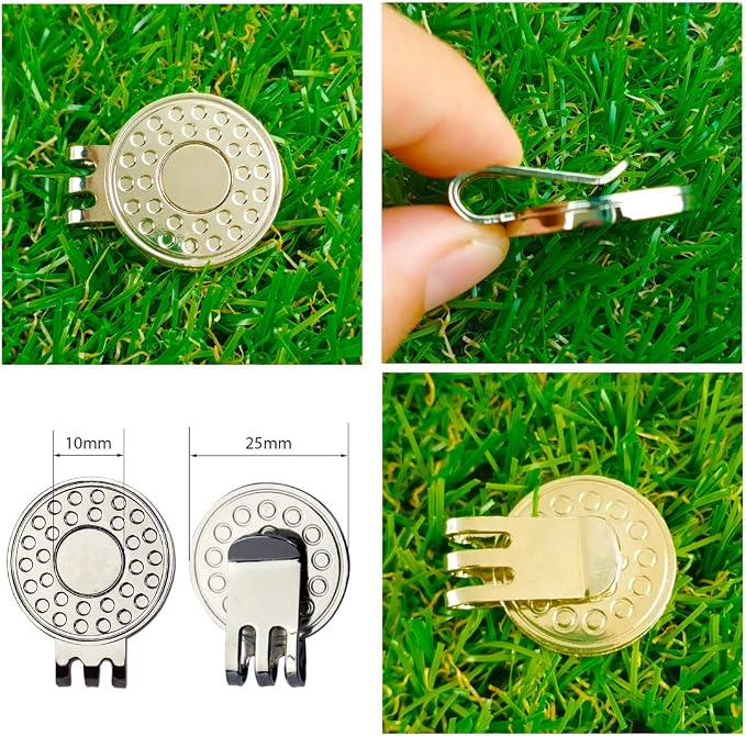Golf Ball Markers with Hat Clips Value Sets - Image 6