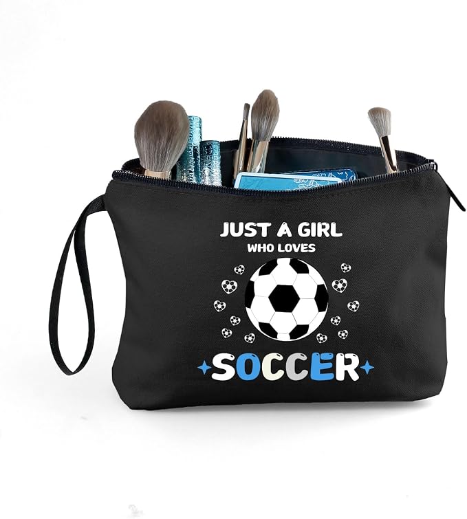 Soccer Cosmetic Makeup Bag, Soccer Gifts - Image 7
